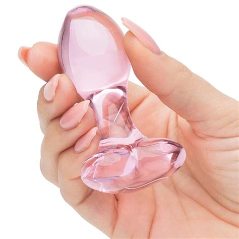 A Plug Anal De Vidro Cora O Rosa Libb Sex Toys Importadora Atacado Sex Shop