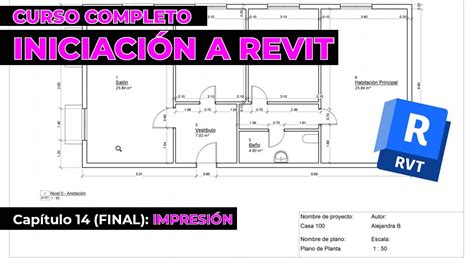 CURSO COMPLETO INICIACIÓN A REVIT 2024 CAPÍTULO 14 IMPRESIÓN DE PDF