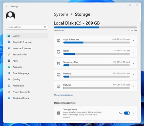 how to clean c drive in windows 11