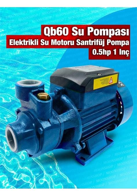 Bakır Sargı Qb 60 1 Parmak 0 55 Hp 0 55 Kw Su Motoru Su Pompası D