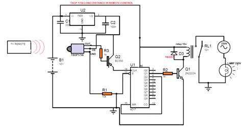 Infrared Remote Control Switch Using TSOP1738 Electroinvention