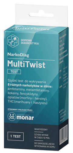 TEST Narkodiag MultiTwist x 1 sztuka cena opinie dawkowanie skład