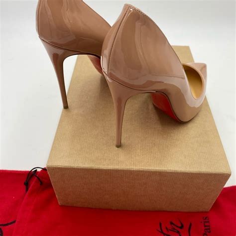 Christian Louboutin Shoes Christian Louboutin So Kate Nude Patent