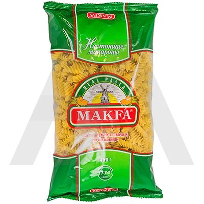 Макароны 450г СПИРАЛЬ МАКФА 1/20, 20 шт./упак в Москве, цена 0руб ...