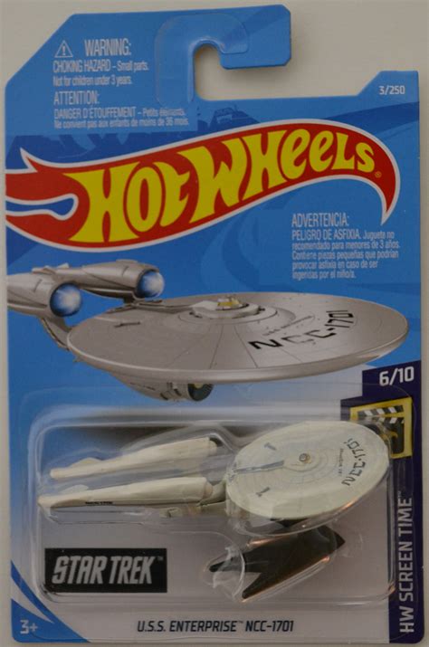Hot Wheels 2019 HW Screen Time Star Trek U S S Enterprise NCC 1701 3