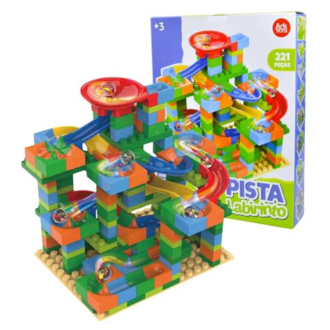 Pista Labirinto - Pista Labirinto Super Divertida Corrida Emocionante com Bolinhas de ...