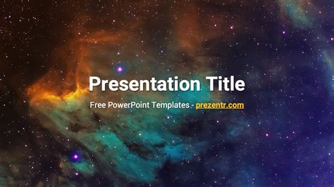 Free Space PowerPoint Template - Prezentr PPT Templates