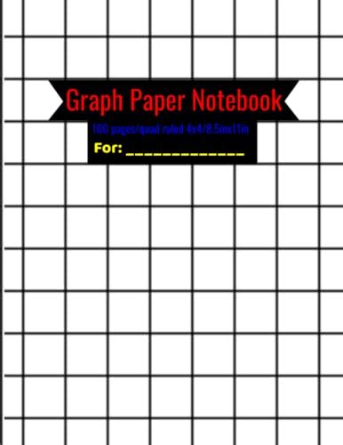 Graph Paper Notebook Graph Math Paper Graph Paper Book For Math Graph Paper For Science By