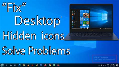 How To Hide Desktop Icons Windows 10 How To Show Hide Desktop Icons