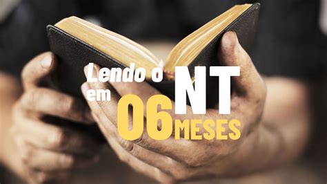 Plano De Leitura Do Novo Testamento Em Seis Meses Link Na Descri O