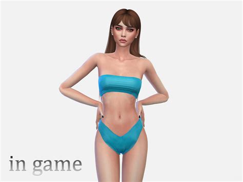 The Sims Resource Bandeau Bikini Top