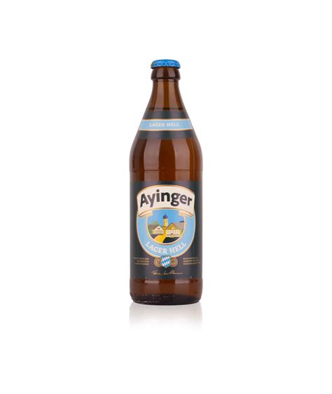 Ayinger Lagerbier Hell 20x0,5l • Getränke Dobrovits Onlineshop