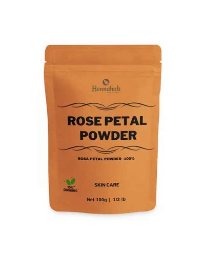 Rose Petal Powder Organic Rose Petals Powder Rose Powder Hennahub