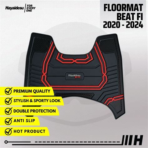 Jual Hayaidesu Beat Karpet Motor Floor Mat Premium Quality