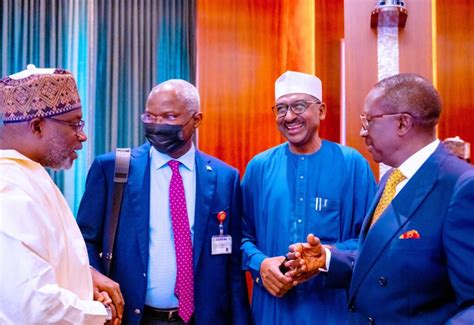 News In Photographs Buhari Presides Over Fec Meeting Administers Oath