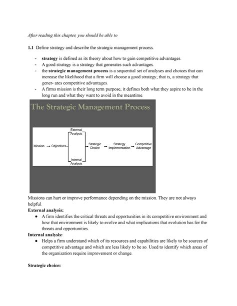 Midterm Notes After Reading This Chapter You Should Be Able To