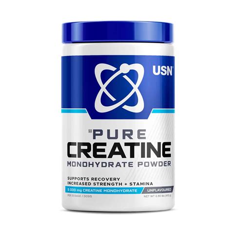 USN Pure Creatine Monohydrate Powder - 410g - Dis-Chem Living Fit