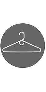 Amazon Super Heavy Duty Plastic Hangers Made In USA White Super