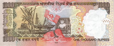 India New Date 2009 1 000 Rupee Note B285f Confirmed BanknoteNews