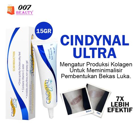 Jual Gr Penghilang Bekas Luka Cindynal Ultra Gel Obat Keloid Koreng