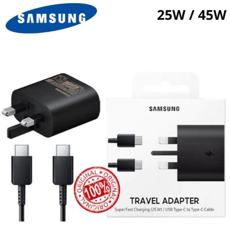 Jual 25W 45W ORIGINAL SAMSUNG TYPE C TO TYPE C FAST CHARGING