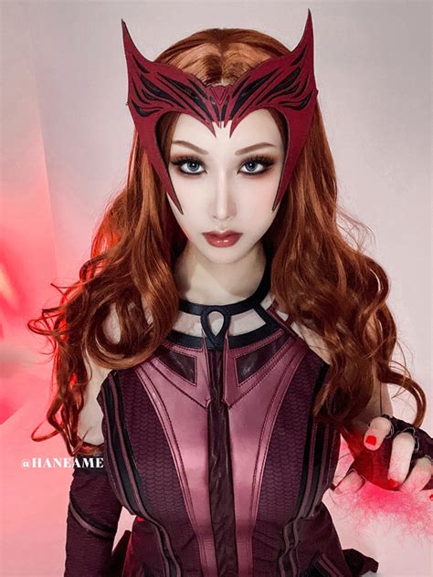 HaneAme Nude Scarlet Witch NudeCosplayGirls