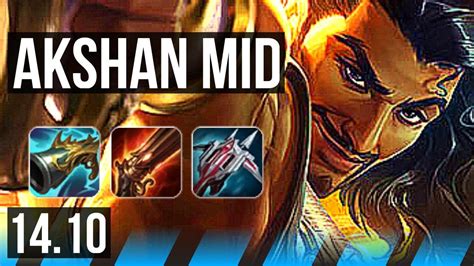 AKSHAN Vs HWEI MID Comeback 6 Solo Kills 1400 Games Dominating