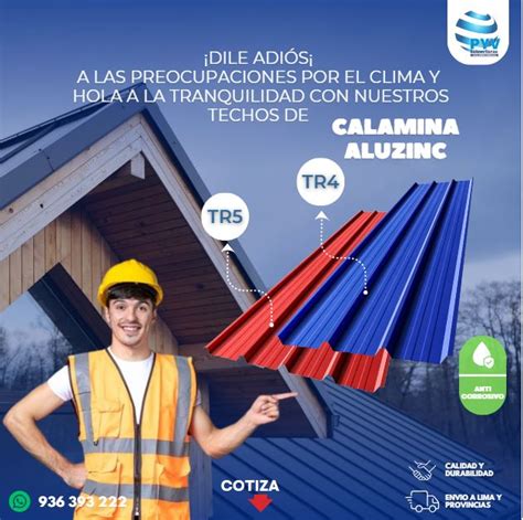 Venta De Calaminas Tr Y Tr Pyv Estructuras