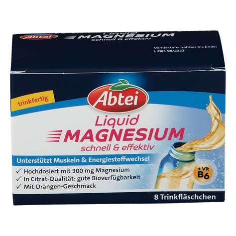 Abtei Magnesium Liquid 8x30 Ml Shop Apotheke