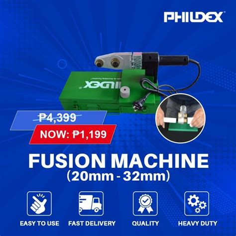 PHILDEX Fusion Machine 20mm 32mm Lazada PH