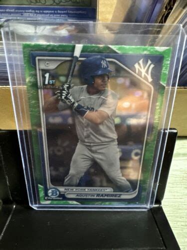 2024 Bowman Chrome AGUSTIN RAMIREZ 1st Bowman Lunar Glow Refractor