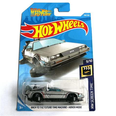 Mattel Hot Wheels C Back To The Future Time Machine Hover Mode