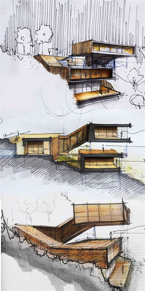 Falling Waters Frank Lloyd Wright Blueprints