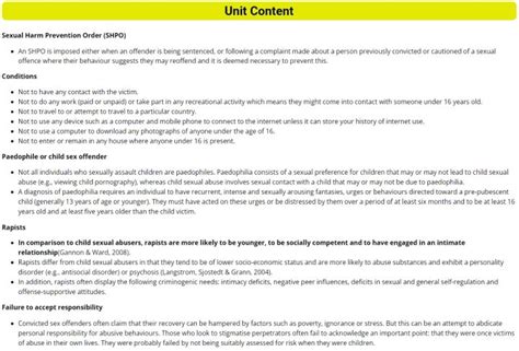 Working With Sex Offenders EDQuals