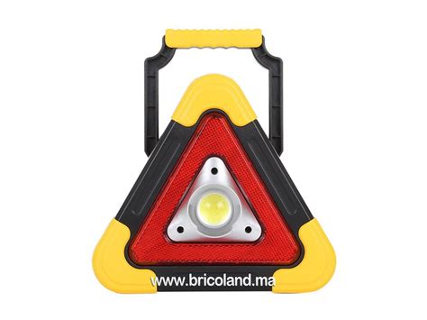 Triangle De Signalisation Led Multi Fonctions Rechargeable