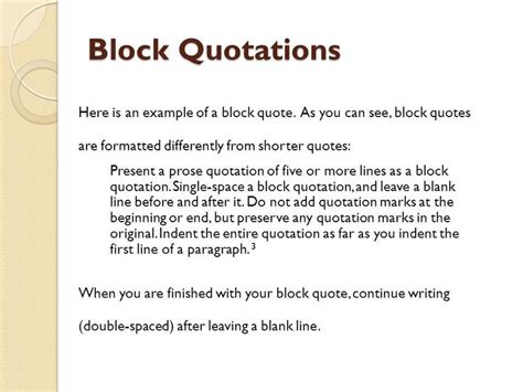 Chicago Style Block Quote Shortquotescc