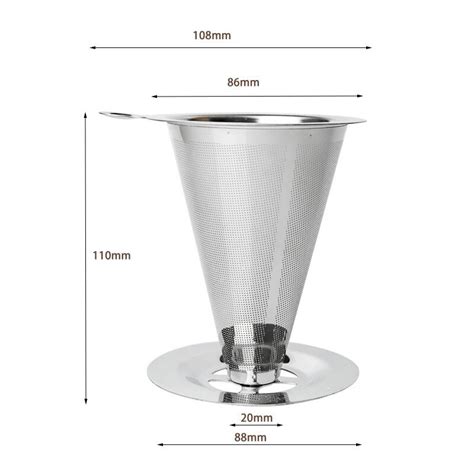 Herbruikbare Koffie Filter Houder Rvs Brouwen Drip Grandado