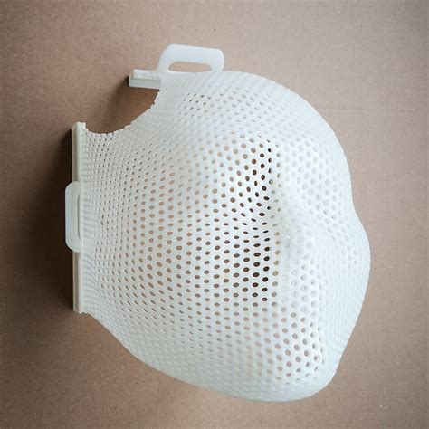 Thermoplastic Radiotherapy O Type Clamp Head Mask For Patient