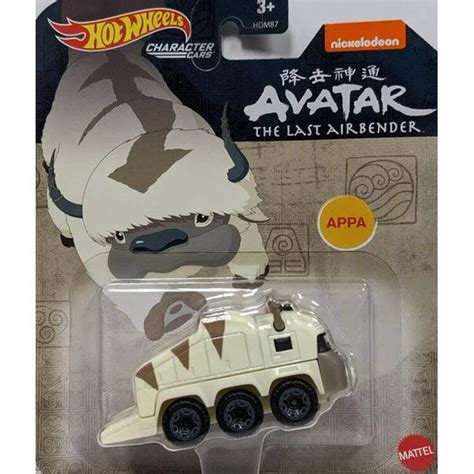 Mattel Toys Hot Wheels Avatar The Last Airbender Appa Car 64 Scale Toy Collectible Poshmark