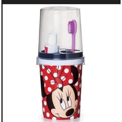 Escova De Dente Minnie - Porta Escova de Dente Minnie Fashion | Shopee Brasil