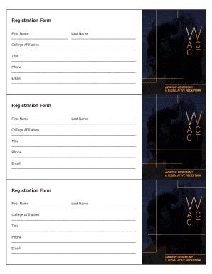 Fillable Online Lccc Wy Wacctparticipant Form Indd Fax Email Print