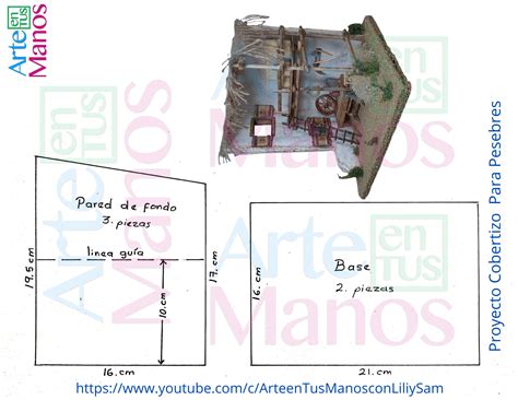 Cobertizos Para Pesebres Belenes Maquetas Tutorial Con Arte En Tus