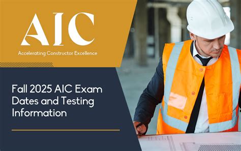 fall  aic exam   testing information