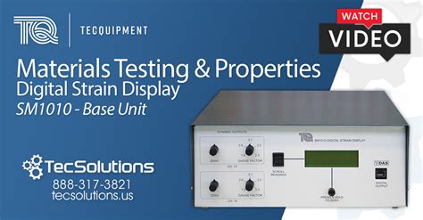 Tecquipment Digital Strain Display Tecsolutions Inc