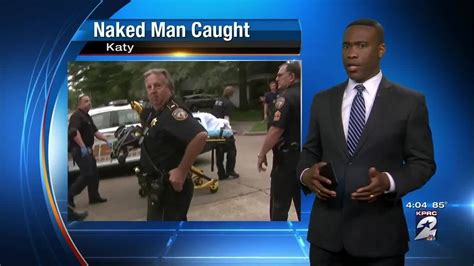 Naked Man Escapes Police Captured YouTube