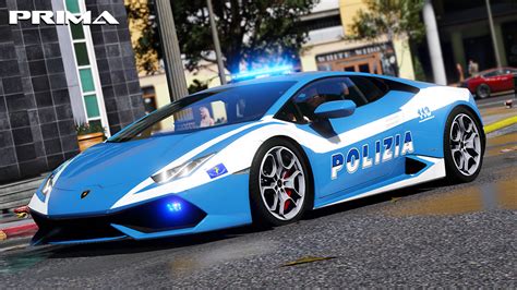 Lamborghini Huracan - Polizia Italiana - GTA5-Mods.com