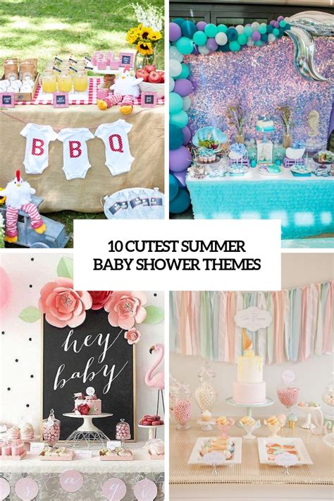 20 Summer Baby Shower Themes Ideas Hmdcrtn