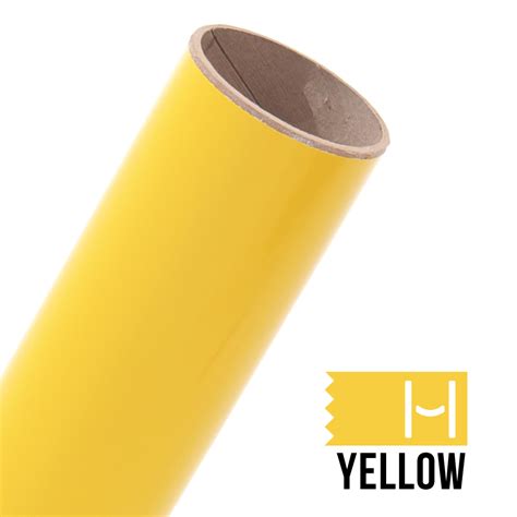 Oracal Glossy Adhesive Vinyl Yellow Large Happy Crafters Canada