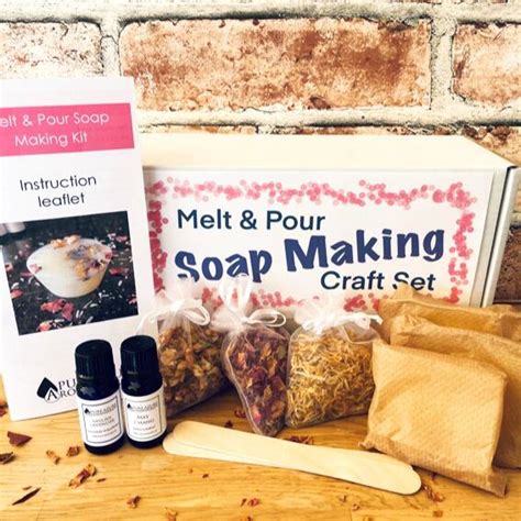 Organic Soap Making Craft Set Melt Pour