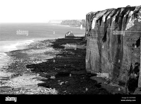 Etretat Cliffs Normandy France Europe Stock Photo Alamy